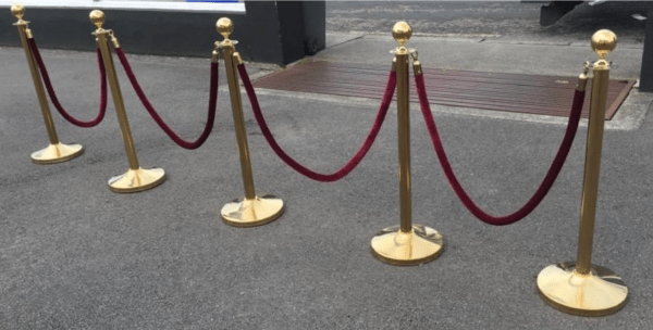 Rope & Barrier stands (Gold) - Image 16