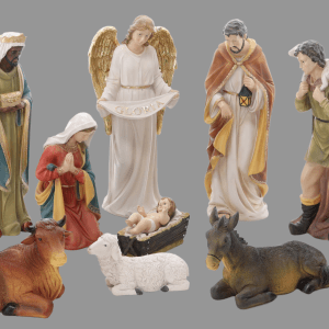 11 Piece Nativity Crib Set (3353)