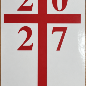 2027 Paschal Candle Transfer