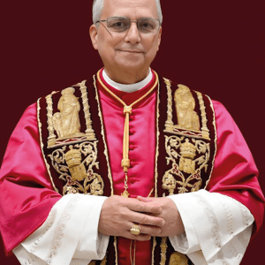 Canvas Pictures of Pope Leo (Red)