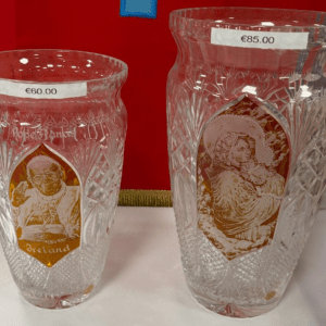 Pope Francis & Our Lady and Child Vase