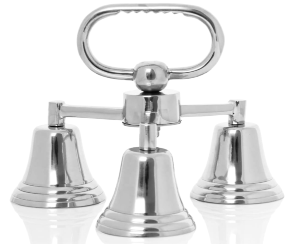 3 Tone Nickel-plated brass bell