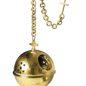 2614 Brass Censer Boat & Spoon (Thurible)