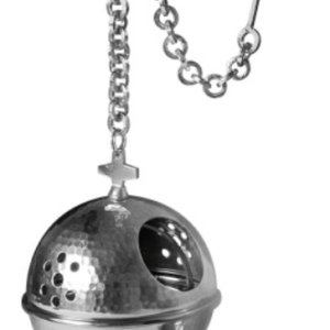 2615 Nickel Censer, Boat & Spoon (Thurible)
