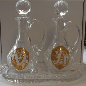 Crystal Cruet Set 724