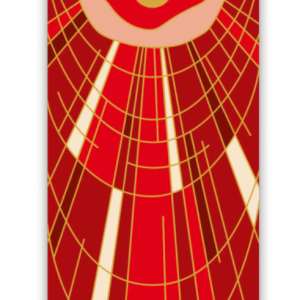7514 Printed Banner Holy spirit (Red)