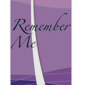 7503 Printed Banner Remember Me
