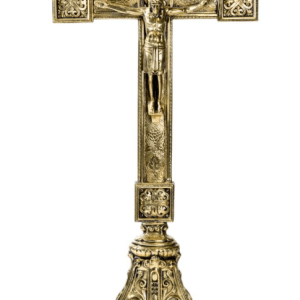 30-786 Brass Altar Cross (Height 54cm)