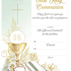 Communion Certificate (1)