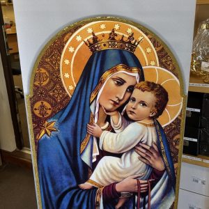 Lectern 1.2m x 0.5m Our lady of Mount Carmel