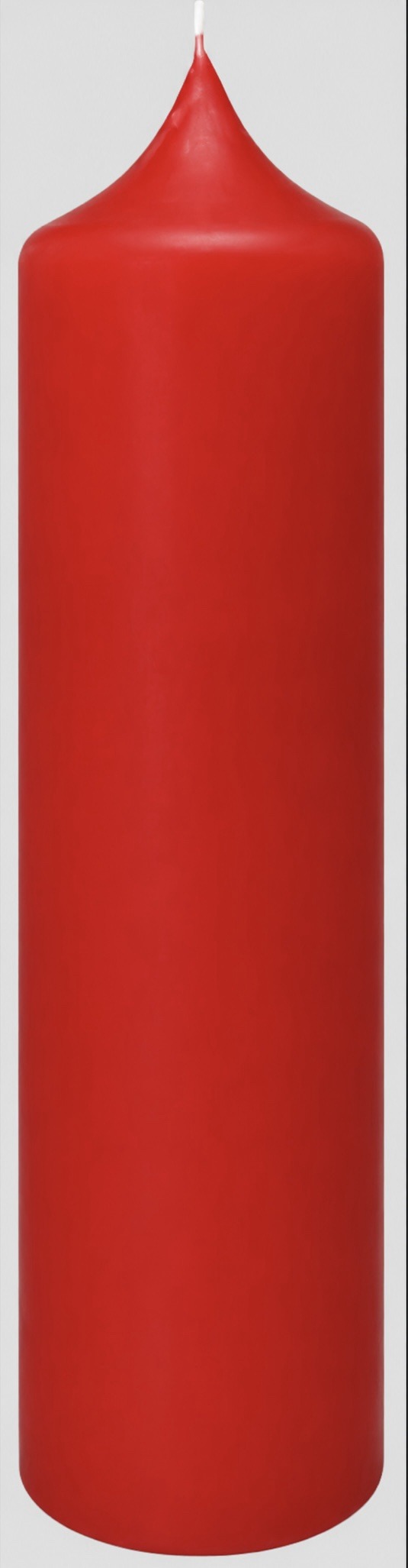 Altar Candles 12x3Inch/80mmx30cm Red (6)
